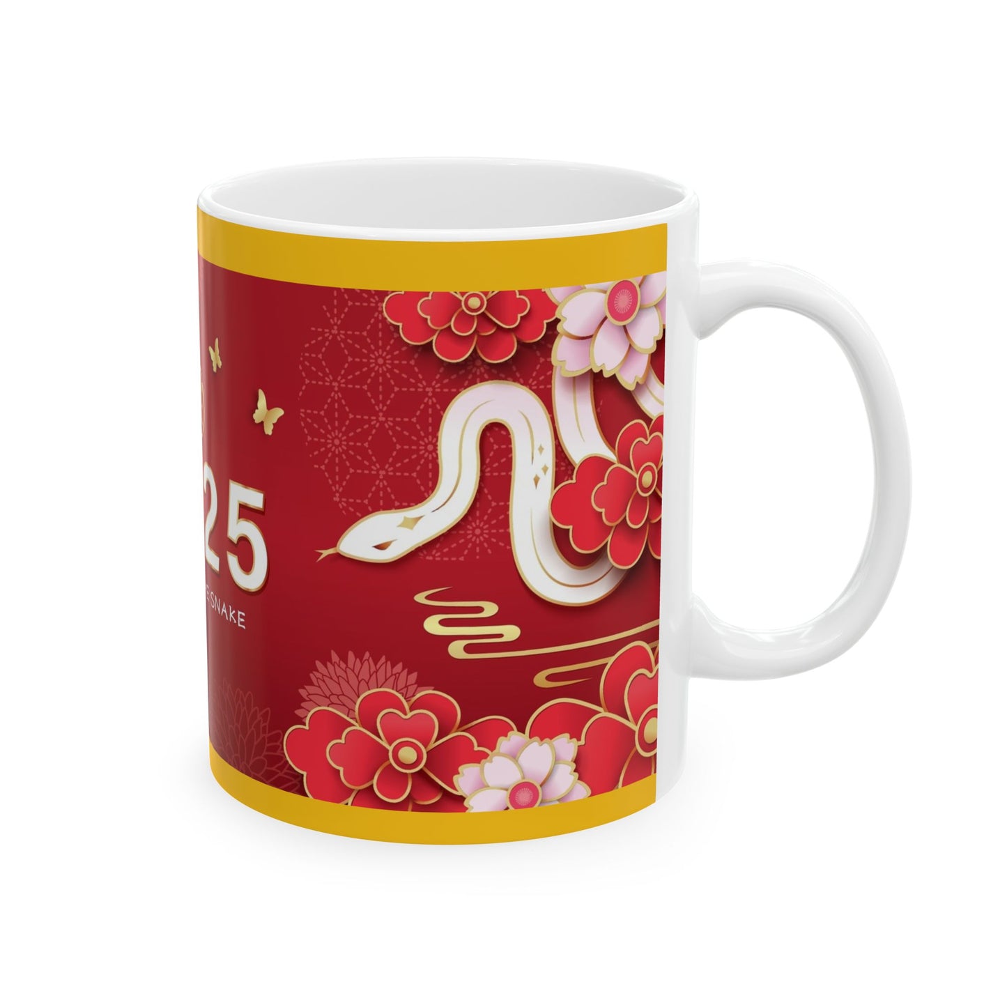 2025 Year of the Snake Ceramic Mug